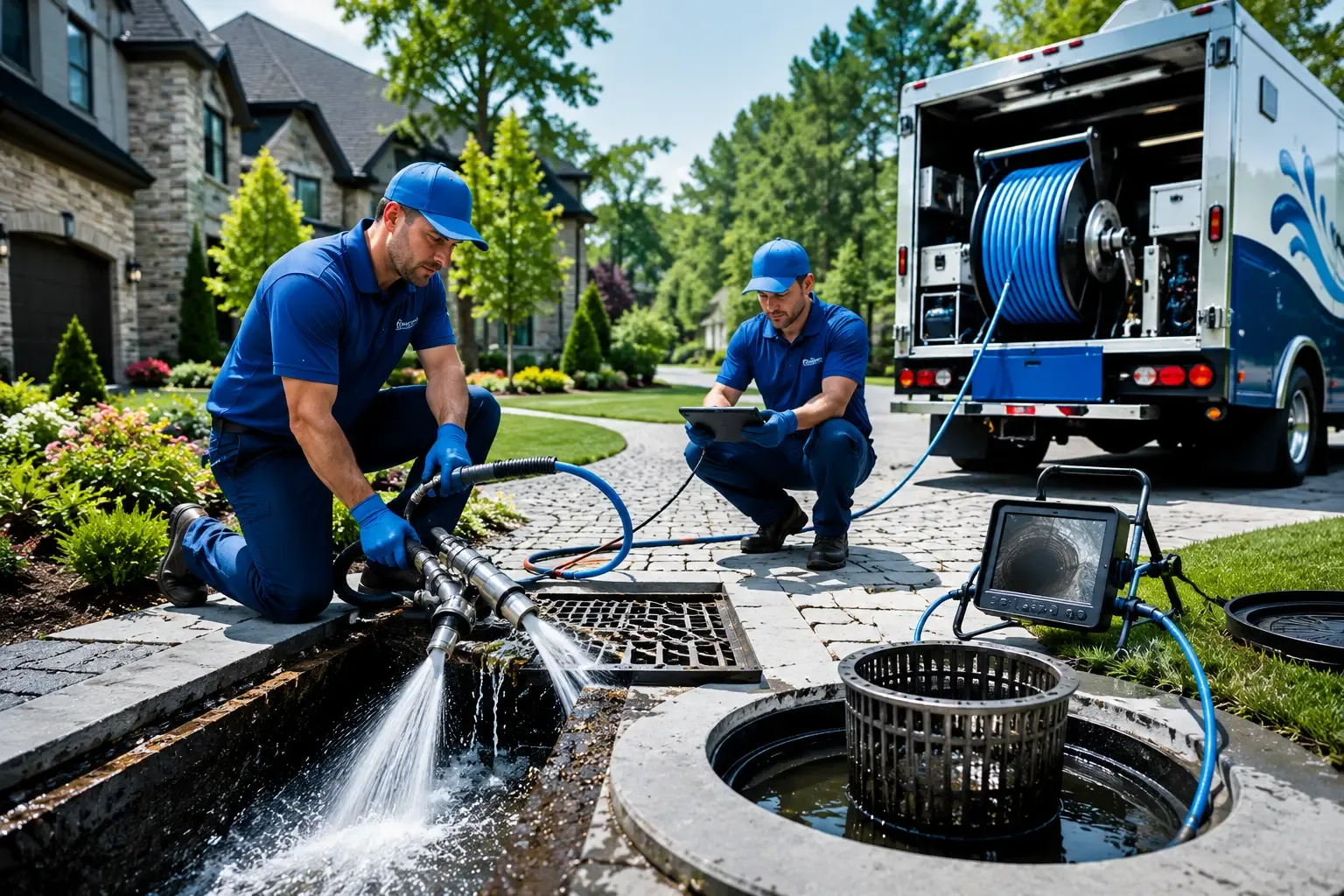 Local outdoor drain cleaning professionals in New Waverly, IN
